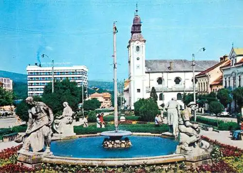 Romania Odorheiu Secuiesc piata 23 August