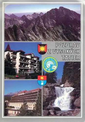 Slovakia Vysoké Tatry mountain and resort