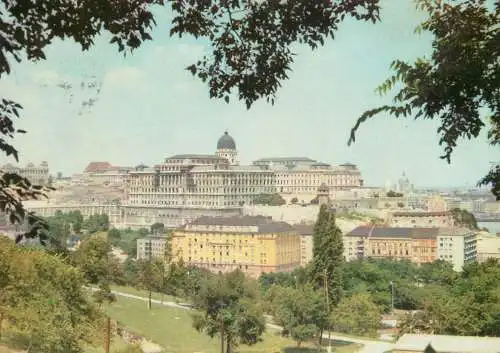 Hungary Budapest view of buda
