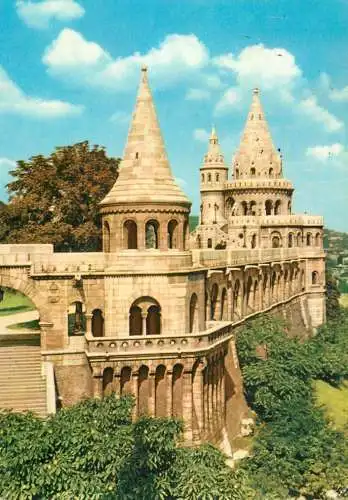 Hungary Budapest Fisher's bastion