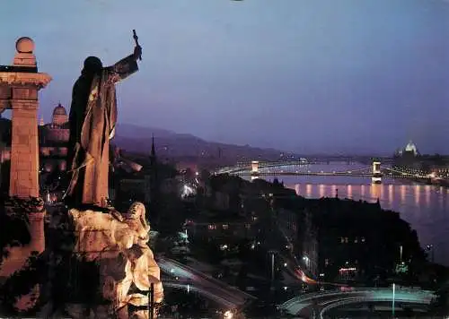 Hungary Budapest St. Gellert statue
