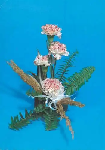 Flowers postcard Hungary bouquet