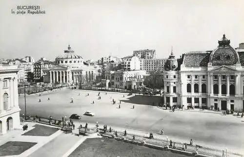 Romania Bucuresti vedere din Piata Republicii