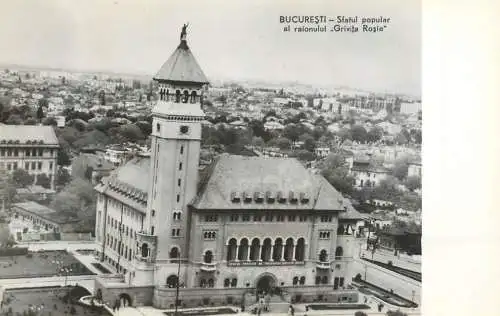 Romania Bucuresti Sfatul Popular al raionului "Grivita Rosie"
