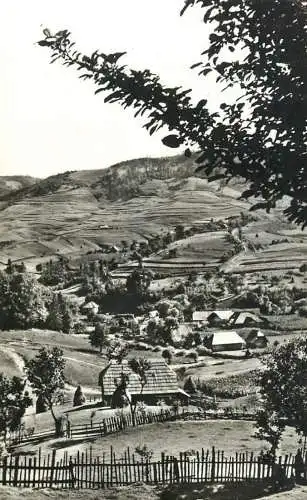 Romania vedere generala din Sangeorz-Bai