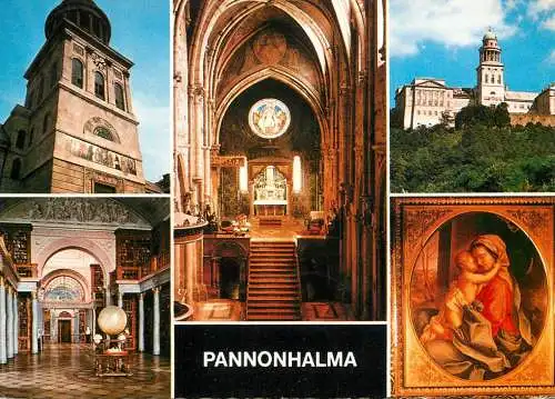 Hungary Pannonhalma churches icon