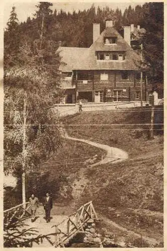 Romania Lacul Rosu (Ghilcos) Casa de odihna