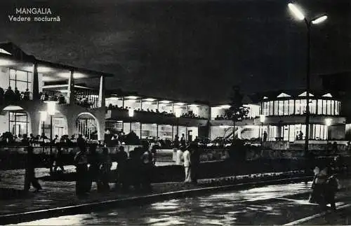 Romania Mangalia vedere nocturna