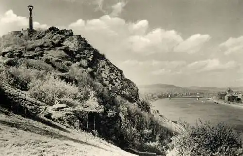 Hungary Budapest Danube view & Gellert hill