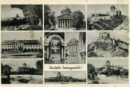 Hungary Esztergom different sights and sites