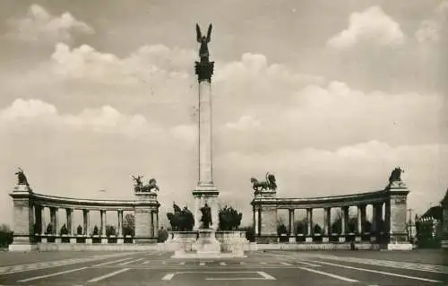 Hungary Budapest Millennium denkmal