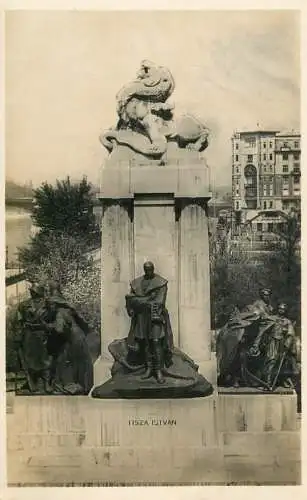 Hungary Budapest Count Tisza Istvan monument