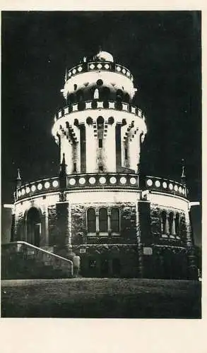 Hungary Budapest Elisabeth look-out tower illuminated