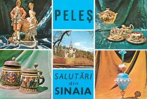 Romania Sinaia castel Peles obiecte de arta