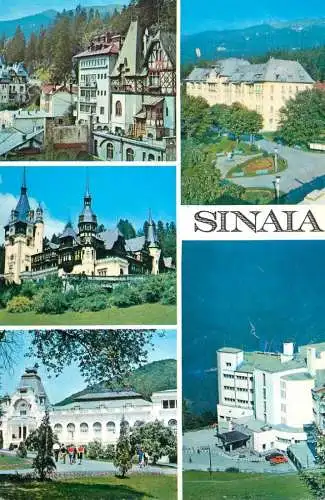 Romania Sinaia multiple castel