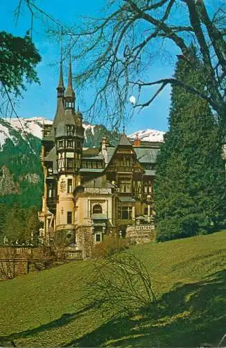 Romania Sinaia Muzeul Peles 1974