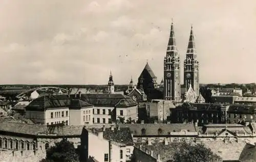 Hungary Szeged cityscape