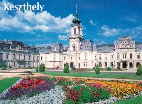 Hungary Keszthely palace and garden