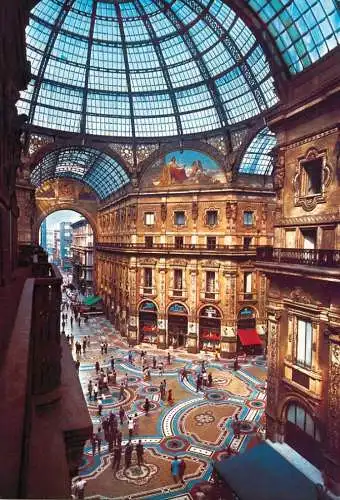 Italy Milano galleria Vittorio Emanuelle II