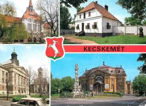 Hungary Kecskemet coat of arms goat