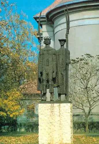 Hungary Cegled statue