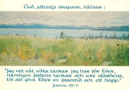 Sweden Hans Jurgen Richter Jamtlandssommar painting