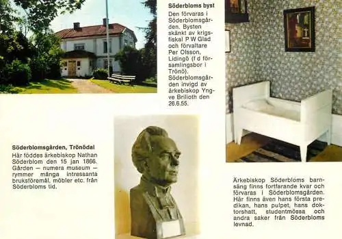 Sweden Trönödal Soderblomsgarden bust statue