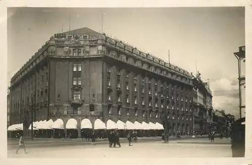 Russia Leningrad center street and stores