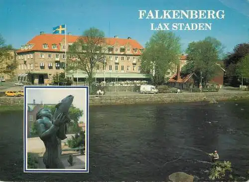 Sweden Falkenberg lax staden