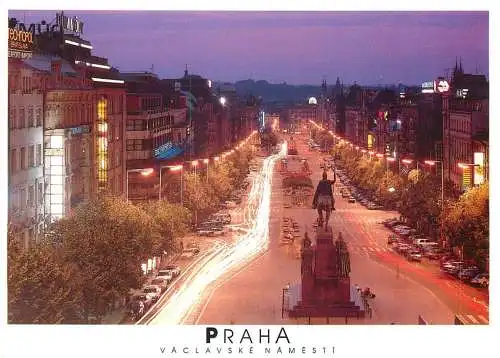 Czech Republic Prague Vaclavske Namesti