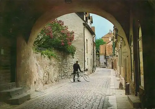 Sweden Visby Hansgatan