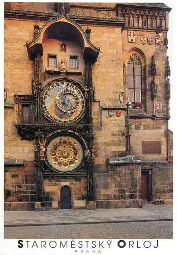 Czech Republic Prague Staromestsky Orloj