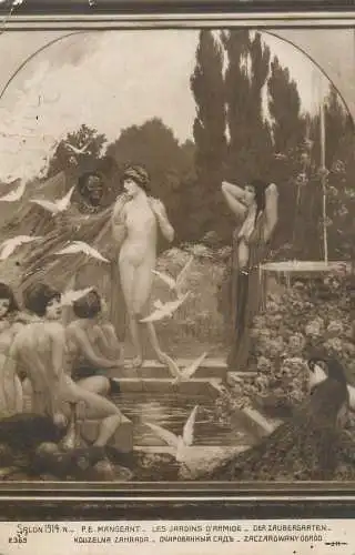Salon 1914 P.E. Mangeant - Les Jardins d`Armide