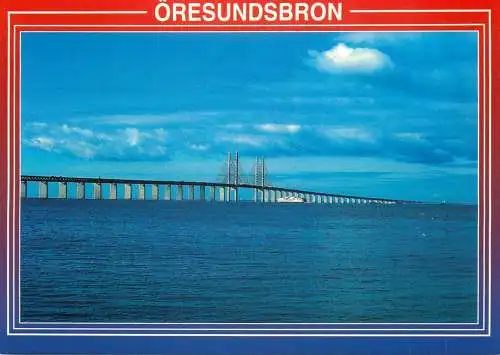Øresund Bridge between Denmark and Sweden