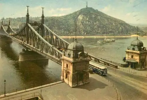 Hungary Budapest liberty bridge
