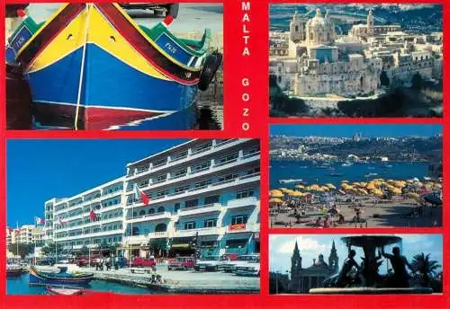 Malta Gozo castle boat