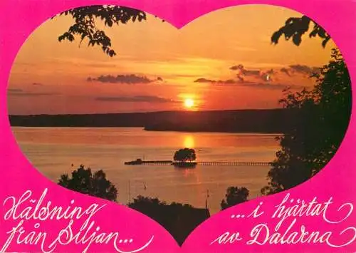 Sweden Dalarna heart