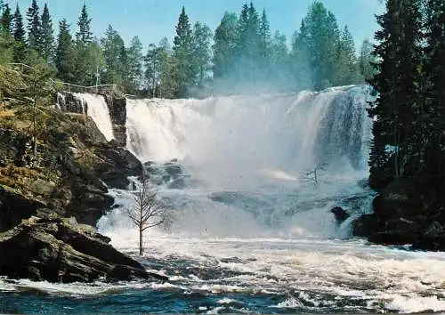 Sweden Ristafallet waterfall