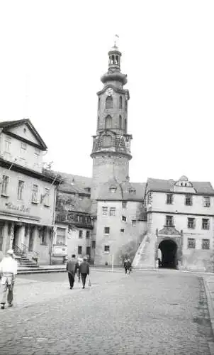 Allemagne foto city1965 Weimar clocktower round