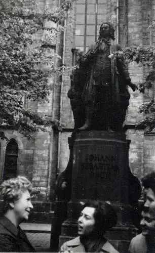 Allemagne foto city1965 Leipzig Thomas cathedral