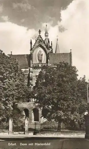 Germany Erfurt Dom mit Marienbild