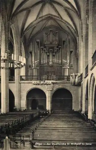 Germany Jena St Michael Stadtkirche Inneres Orgel