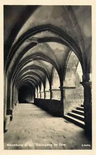 Germany Naumburg Kreuzgang im Dom