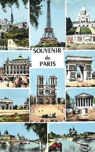 France souvenir de Paris