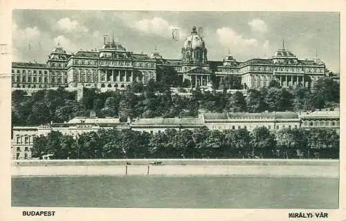 Hungary Budapest Kiralyi Var Royal Castle