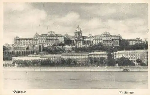 Hungary Budapest Royal Castle main facade