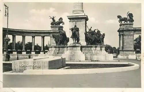 Hungary Budapest Millennium Monument & Tomb of Unknown Soldier