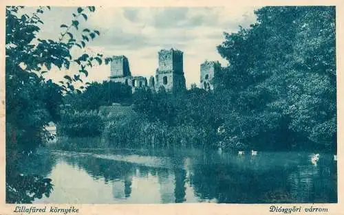 Hungary Lillafured Diosgyori castle ruins