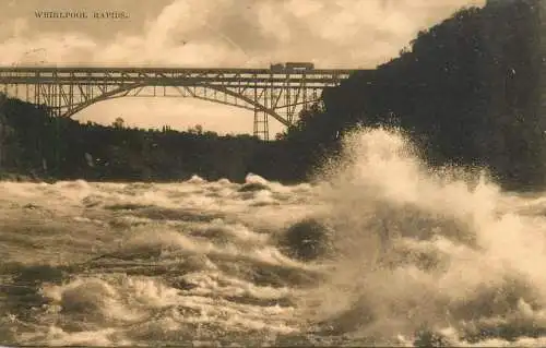USA - Canada border Whirpool Rapids Bridge