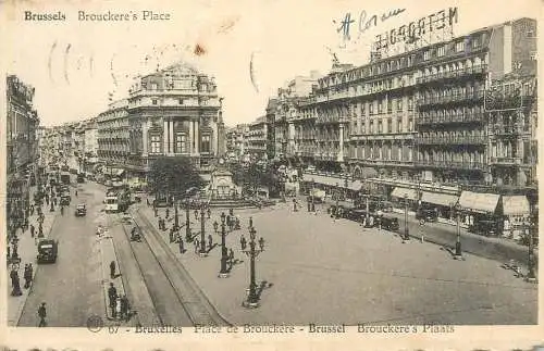 Belgium Bruxelles Place de Brouckere